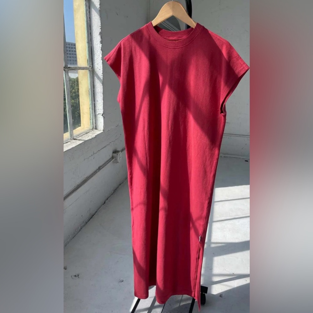 Le Bon Shoppe Jeanne Dress in Crayon Red